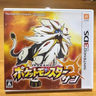 ニンテンドー3DS(ニンテンドー3DS)のポケットモンスター　サン(家庭用ゲームソフト)