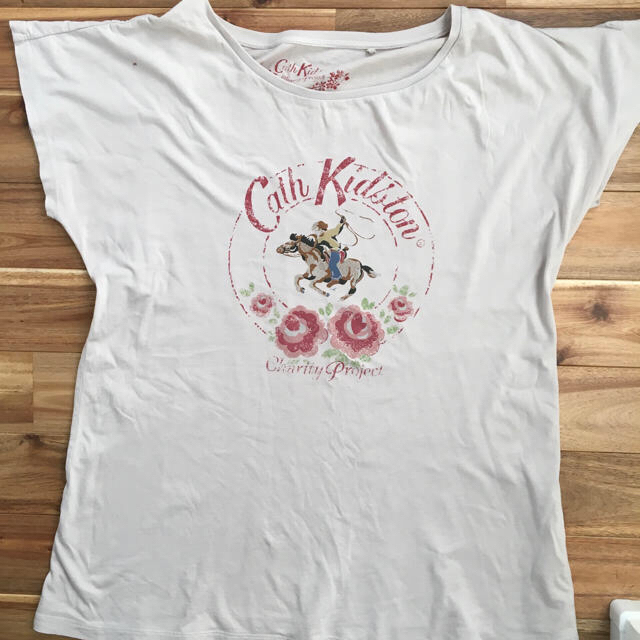 Cath Kidston(キャスキッドソン)のCath Kidston X UNIQLOコラボTシャツsize:XL レディースのトップス(Tシャツ(半袖/袖なし))の商品写真