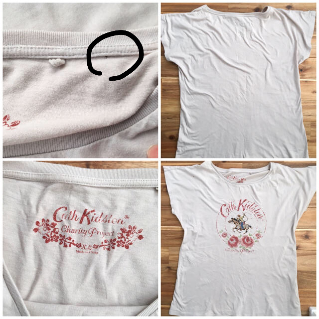 Cath Kidston(キャスキッドソン)のCath Kidston X UNIQLOコラボTシャツsize:XL レディースのトップス(Tシャツ(半袖/袖なし))の商品写真