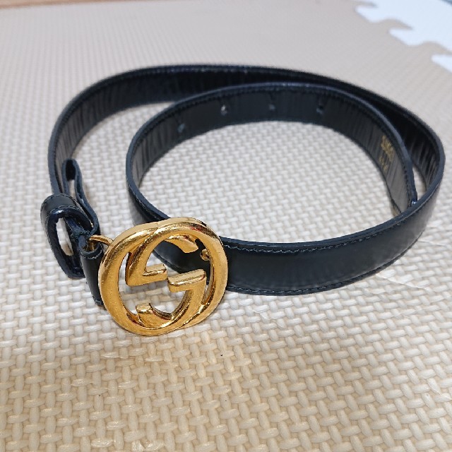 Gucci - GUCCI レディース ゴールドバックルベルトの通販 by りょう's