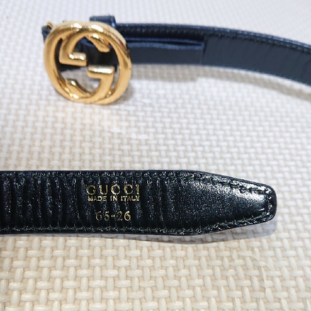 Gucci(グッチ)のGUCCI レディース ゴールドバックルベルト レディースのファッション小物(ベルト)の商品写真