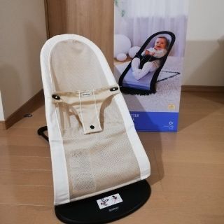 ベビービョルン(BABYBJORN)の◆babybjorn　ベビービョルン　バウンサー　メッシュベージュ　美品！(その他)