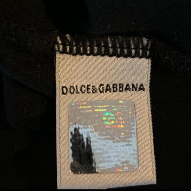 DOLCE&GABBANA(ドルチェアンドガッバーナ)の美品dolce&gabbana メンズブラックTシャツ✨ メンズのトップス(Tシャツ/カットソー(半袖/袖なし))の商品写真