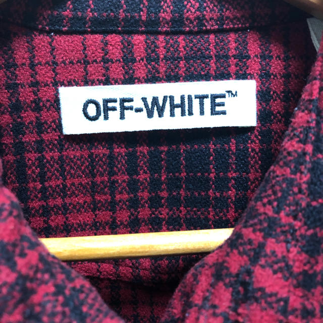 OFF-WHITE - 【大幅値下げ！】off-white 16AW チェックシャツの通販 by ...