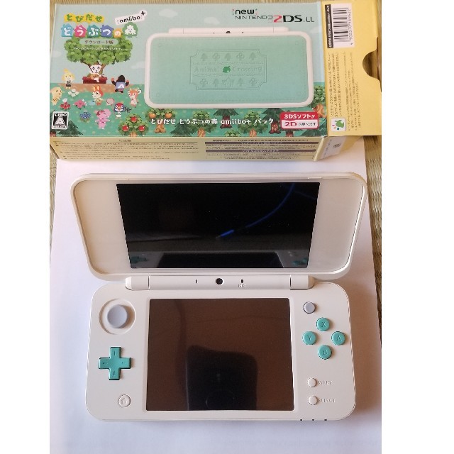 Newニンテンドー2DS LL とびだせ どうぶつの森 amiibo+パック/3 Newニンテンドー2DS LL とびだせ どうぶつの森 amiibo+パック/3