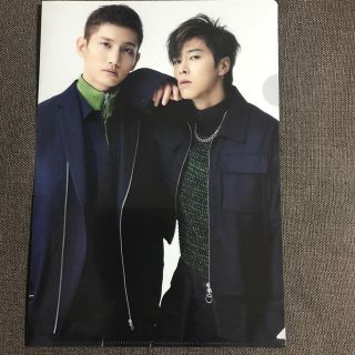 トウホウシンキ(東方神起)の東方神起　クリアファイル(アイドルグッズ)