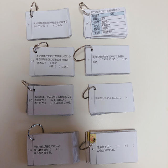 看護　看護学生　単語カード　WAGON エンタメ/ホビーの本(語学/参考書)の商品写真