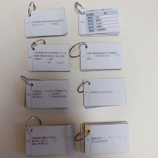 看護　看護学生　単語カード　WAGON(語学/参考書)
