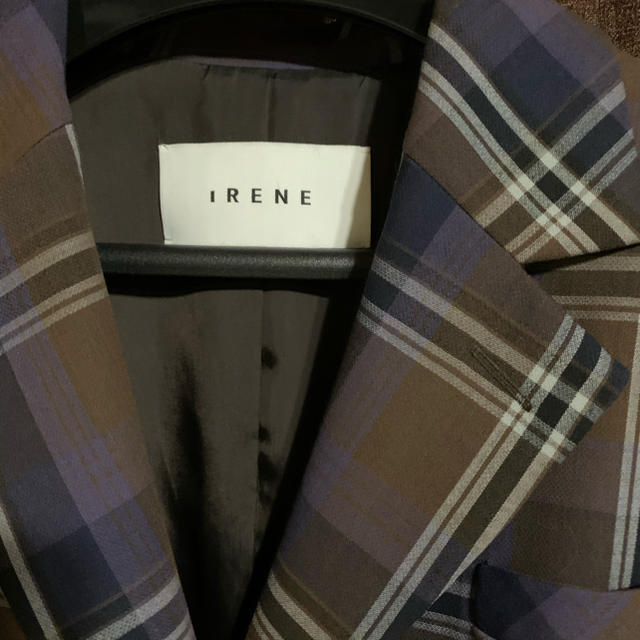 LE CIEL BLEU(ルシェルブルー)のIRENE 18AW チェックジャケット メンズのジャケット/アウター(テーラードジャケット)の商品写真