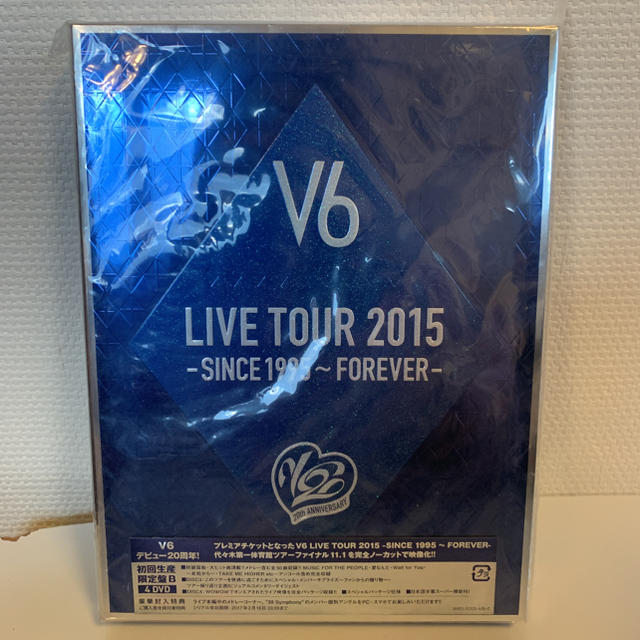 V6 DVD live 初回限定盤 B 1995 ジャニーズ