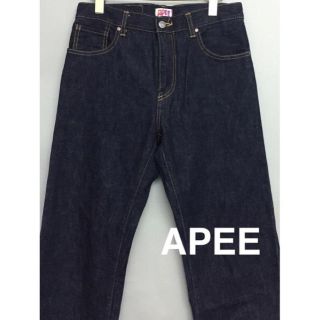 アベイシングエイプ(A BATHING APE)の♪★ 【美品】 エイピー APEE ア ベイシング エイプ デニム(デニム/ジーンズ)