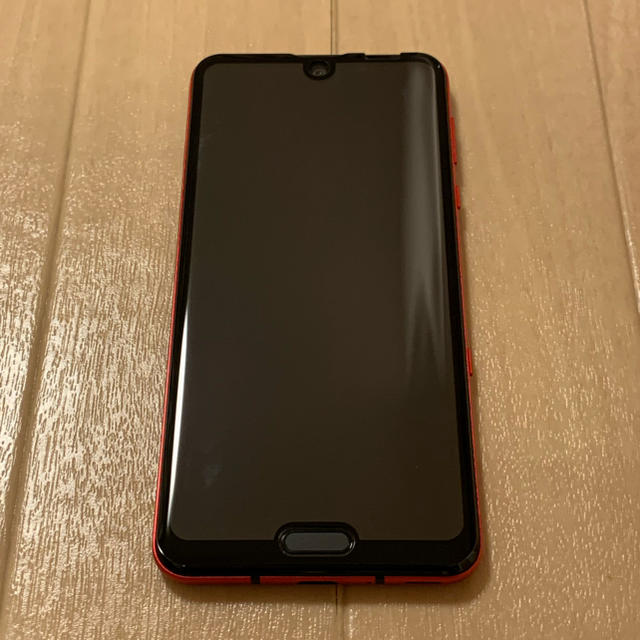 AQUOS(アクオス)のdocomo AQUOS R3 SH-04L Luxury Red SIMフリー スマホ/家電/カメラのスマートフォン/携帯電話(スマートフォン本体)の商品写真