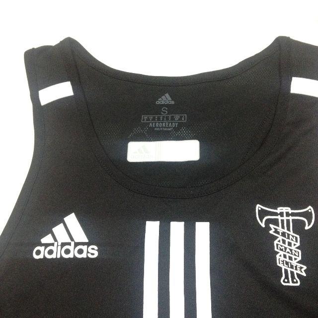 adidas(アディダス)の【Sサイズ】Tinman Elite Black Singlet(adidas) スポーツ/アウトドアのランニング(ウェア)の商品写真