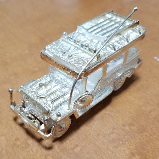 Mhoys様 専用 シルバー925 ミニカー パリ バス(金属工芸)