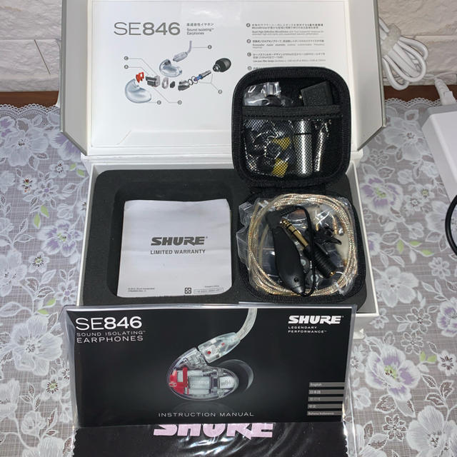 SHURE SE-846 CL-A & リケーブル