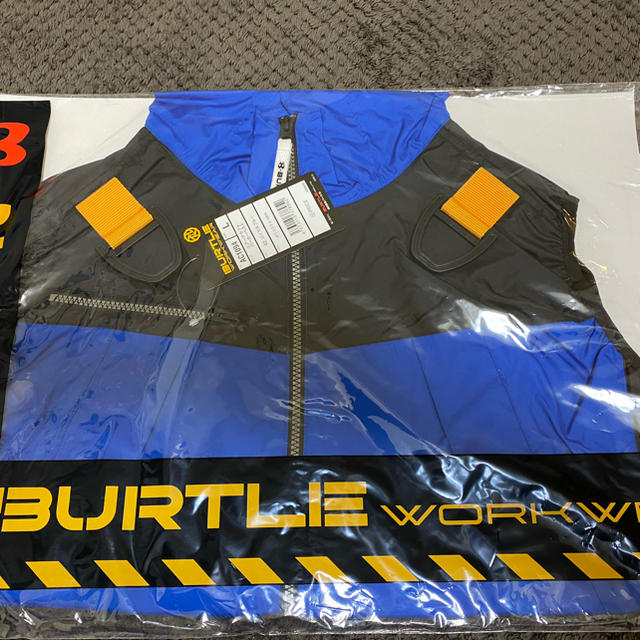 BURTLE(バートル)のぐっさん様　専用バートル　空調服　ベスト　ロイヤルブルー　Lサイズ メンズのジャケット/アウター(その他)の商品写真