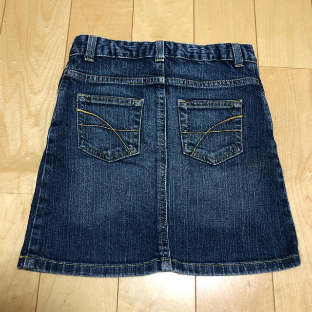 L.L.Bean(エルエルビーン)のL.L.Bean  キッズ デニムスカート 5-6 キッズ/ベビー/マタニティのキッズ服女の子用(90cm~)(スカート)の商品写真