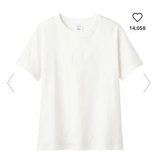 ジーユー(GU)の【専用】ELLE コラボTシャツ　2枚(Tシャツ(半袖/袖なし))