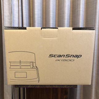 フジツウ(富士通)の新品未使用 ScanSnap iX1500 白(OA機器)