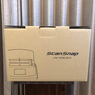 フジツウ(富士通)の新品未使用 ScanSnap iX1500 白(OA機器)