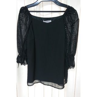 ミッシュマッシュ(MISCH MASCH)の☆再値下げ☆【タグ付き・未使用品】ミッシュマッシュ ブラウス (ブラック)(シャツ/ブラウス(半袖/袖なし))