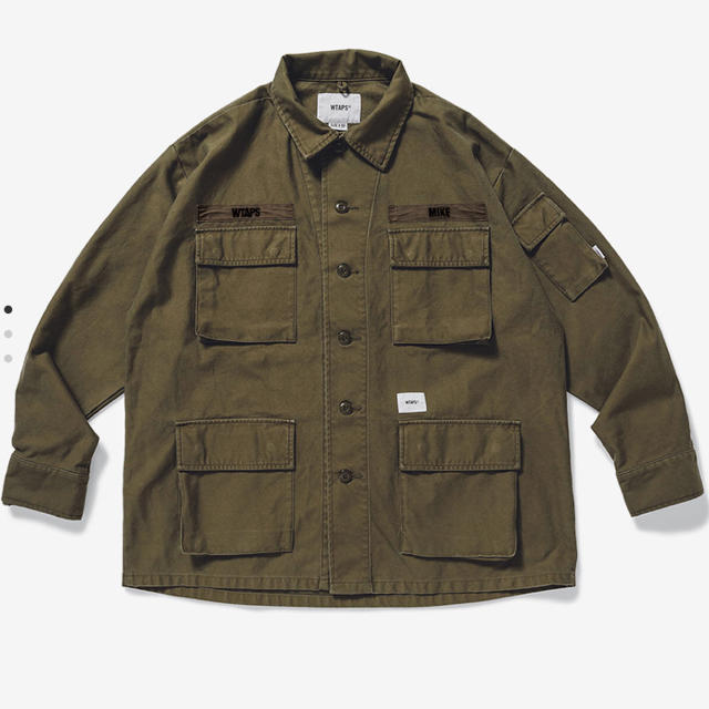 Mサイズ　WTAPS 20SS JUNGLE LS 01 SHIRT