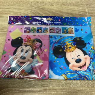 ディズニー(Disney)のディズニーランド　巾着４枚セット(ランチボックス巾着)