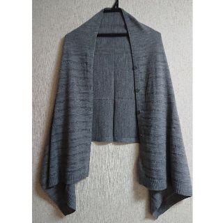 ジーユー(GU)のグレー ストール GU 美品(マフラー/ショール)