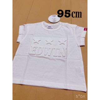 エドウィン(EDWIN)の在庫処分　EDWIN エンボス加工　Tシャツ(Tシャツ/カットソー)