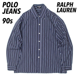 ポロラルフローレン(POLO RALPH LAUREN)の90s POLO JEANS RALPH LAUREN ラルフローレン 刺繍(シャツ)