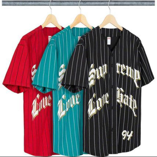 Supreme Love Hate Baseball Jersey