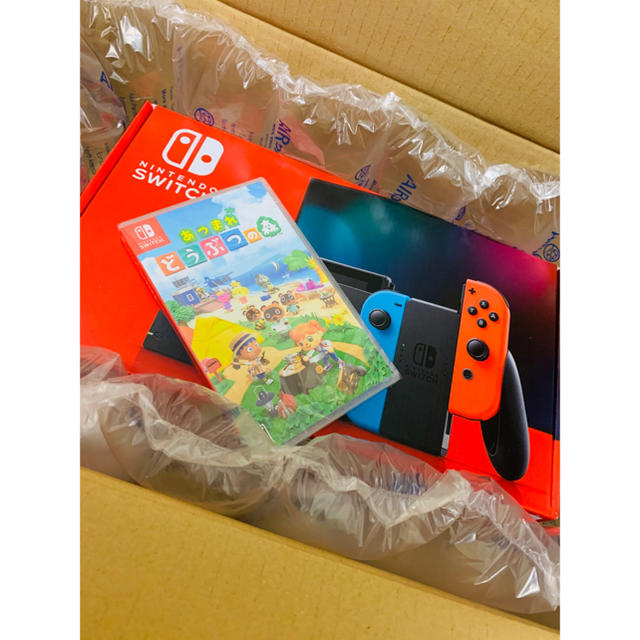 【新品】Nintendo Switch 本体 どうぶつの森セット