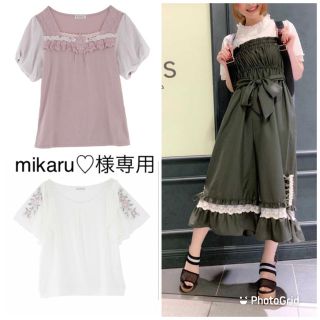 アクシーズファム(axes femme)のmikaru♡様専用(シャツ/ブラウス(半袖/袖なし))