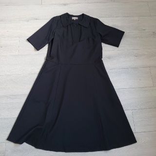 マーガレットハウエル(MARGARET HOWELL)のFINE WOOL POPLIN(ひざ丈ワンピース)