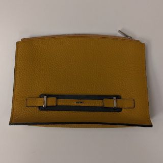 フルラ(Furla)のFURLA クラッチバッグ イエロー(セカンドバッグ/クラッチバッグ)