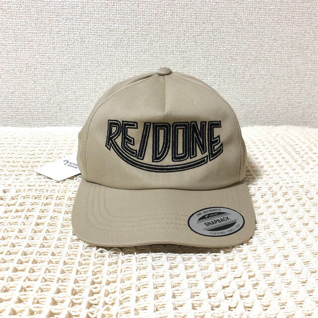 DEUXIEME CLASSE(ドゥーズィエムクラス)の新品　RE/DONE CAP レディースの帽子(キャップ)の商品写真