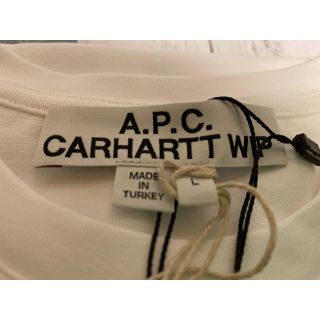 A.P.C - 新品 a.p.c. carhartt wip コラボ Tシャツ ロゴの通販 by ま's