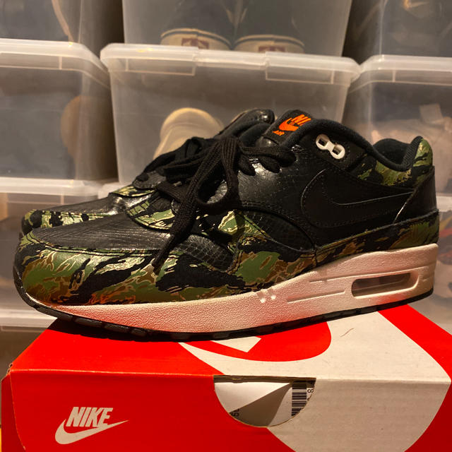 nikkel leg uit hoog 27cm AIRMAX 1 Atmos Tiger Camo×Snakeskin 一番の www.toyotec.com