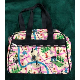 レスポートサック(LeSportsac)のLeSportsac パリ柄ボストンバック(ボストンバッグ)