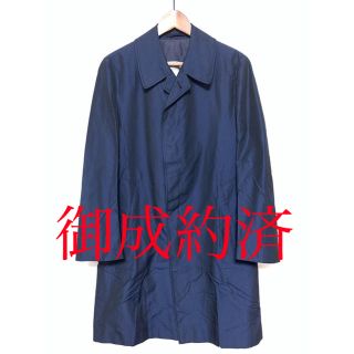 アクアスキュータム(AQUA SCUTUM)の◆極美品◆Aquascutum◆英国製◆定価¥100,000以上◆シルク100%(ステンカラーコート)