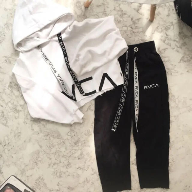 RVCA ルーカ セットアップ スウェット トレーナー レディース xs 黒