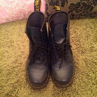 ドクターマーチン(Dr.Martens)のDr.Martens 8穴 ネイビー(ブーツ)