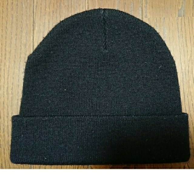 ニット帽 ブラック レディースの帽子(ニット帽/ビーニー)の商品写真