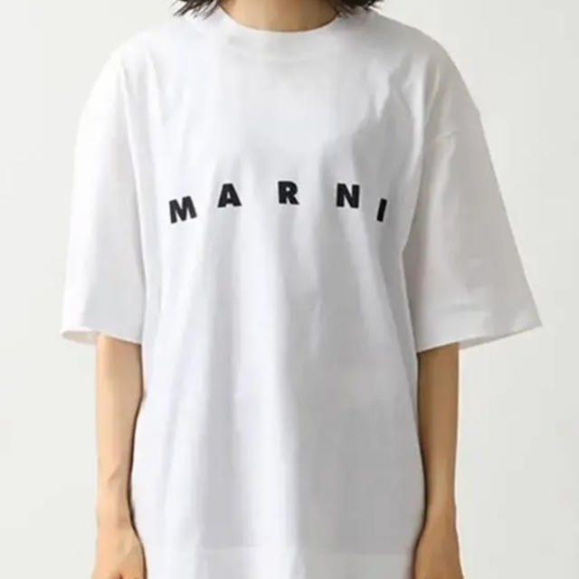 新品正規品 22ss MARNI Daisy ロゴ プリント Tシャツ | www.jarussi.com.br
