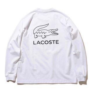 ラコステ(LACOSTE)のLACOSTE × BEAMS 別注 ビッグワニプリント 長袖 Tシャツ(Tシャツ/カットソー(七分/長袖))