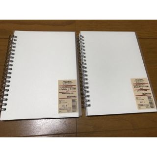 ムジルシリョウヒン(MUJI (無印良品))の無印良品ノート2冊(ノート/メモ帳/ふせん)