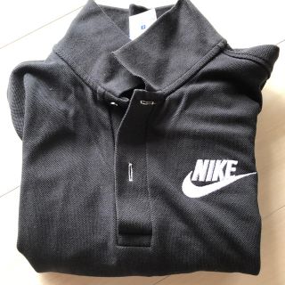 ナイキ(NIKE)の最終‼️ナイキ　ポロシャツ ブラック(シャツ/ブラウス(長袖/七分))