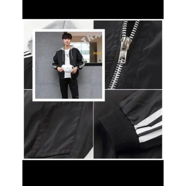 韓国 ナイロンジャケット メンズのジャケット/アウター(ナイロンジャケット)の商品写真