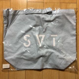 セブンティーン(SEVENTEEN)のSEVENTEEN SVTツアーバッグ　ブルー(アイドルグッズ)