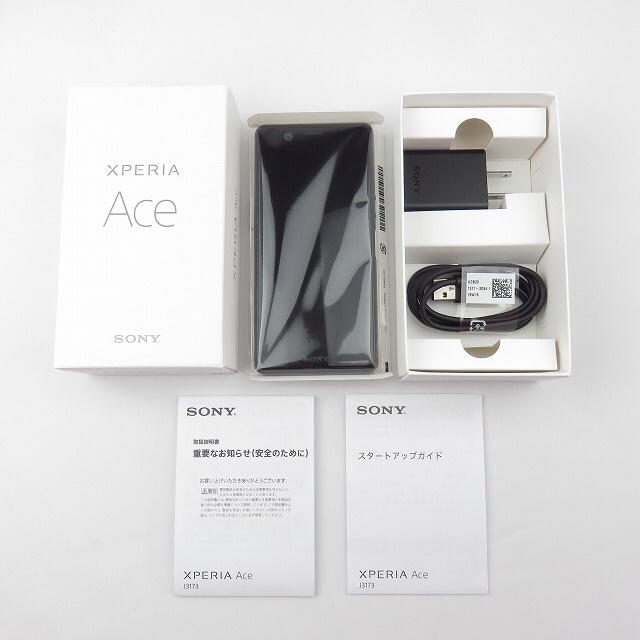 Xperia Ace J3173 白 SIMフリー 超美品スマートフォン/携帯電話